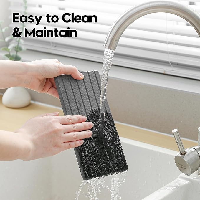 3 Pack Diatomite Stone Sink Tray, Water Absorbing Mat