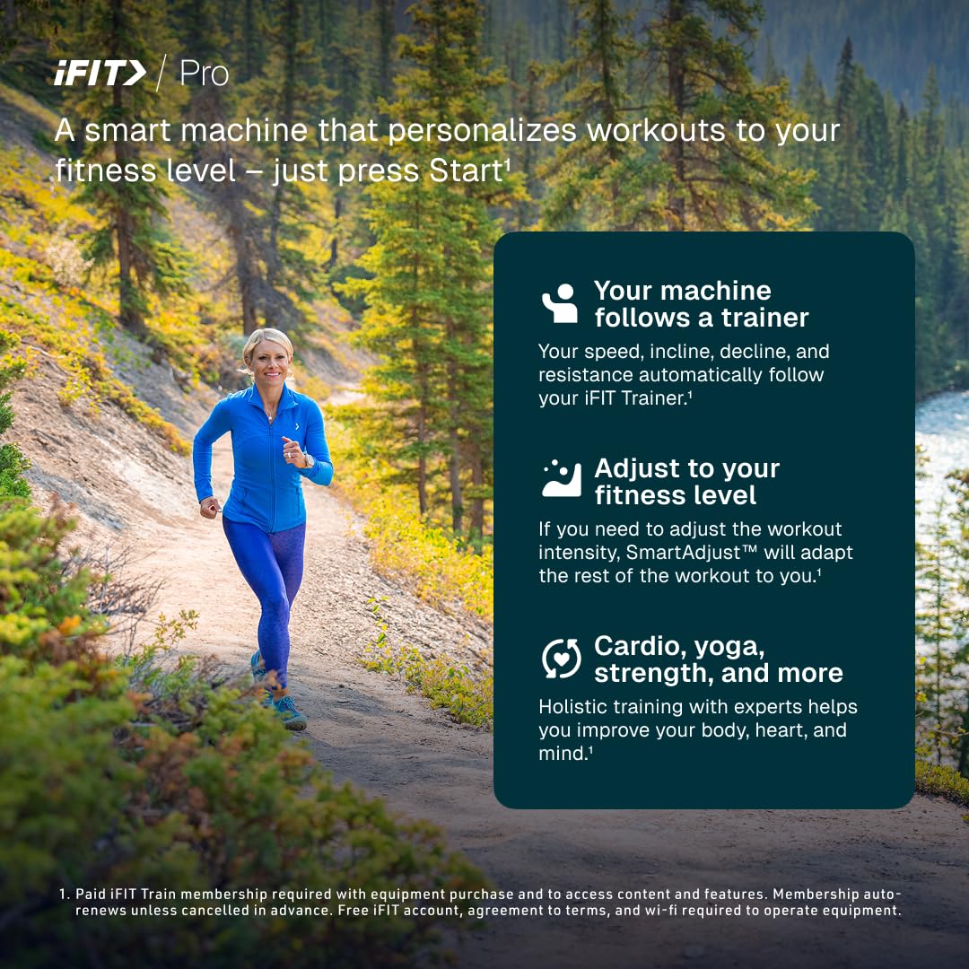 Nordictrack Step Climber with 10" HD Touchscreen, 22 Digital Resistance Levels + iFIT Pro Monthly Membership - 1 Month Included