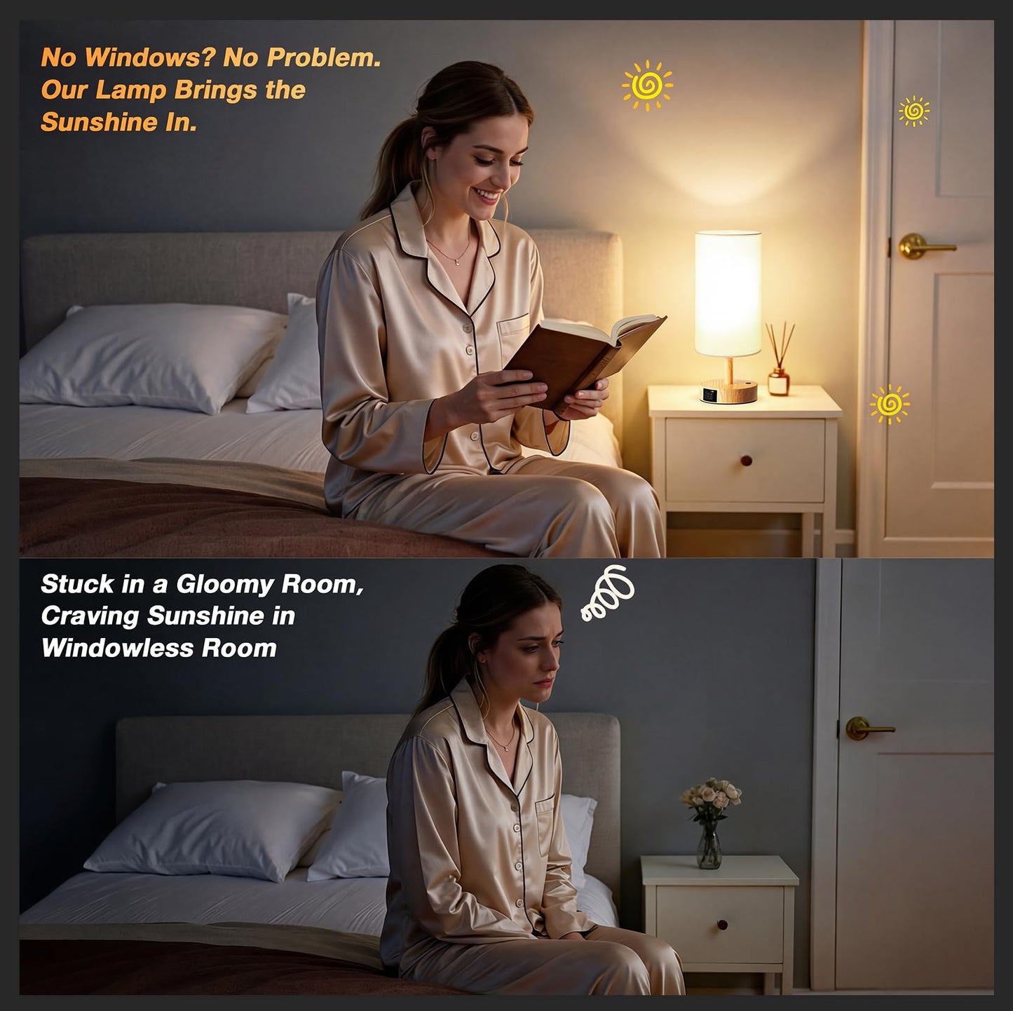 Dicoool Light Therapy Lamp 10000 Lux - Full Spectrum Sunlight Lamp, Happy Light for Seasonal Mood Boost - CRI 96+ Sun Lamp for Windowless Office, Reading, Shift Workers - Remote & Timer