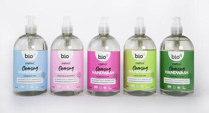 Bio D Sanitising Handwash - Lime and Aloe Vera - 5L