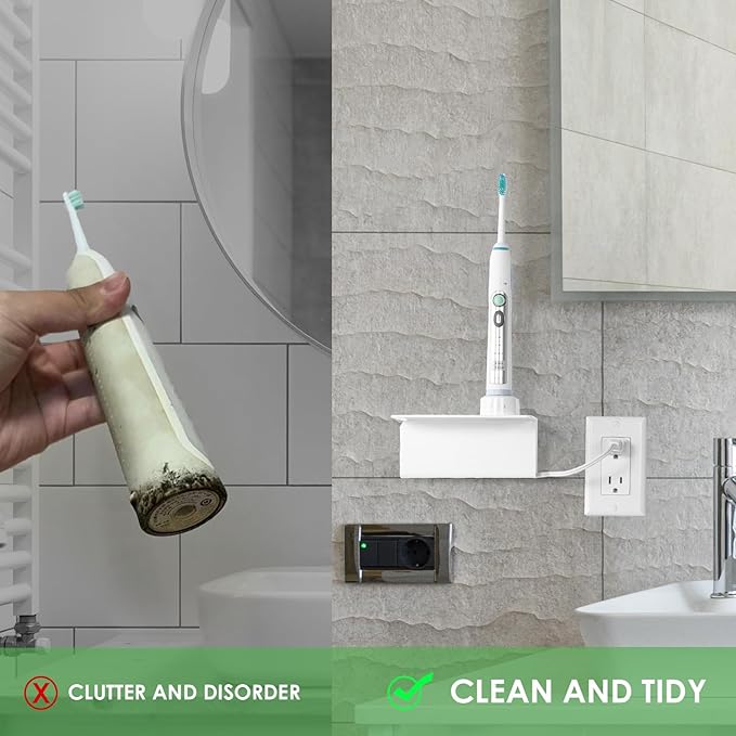 Acrylic Electric Toothbrush Holder