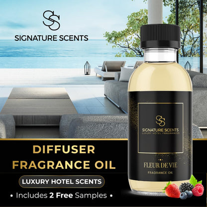 Luxury Hotel Diffuser Oil for Hotels and Homes - Aromatherapy Oils for use with an Essential Oil Diffuser at Home - Fragrance-Scent Diffuser Oil Blend (Winter Spruce) 4.05fl oz (120ml)
