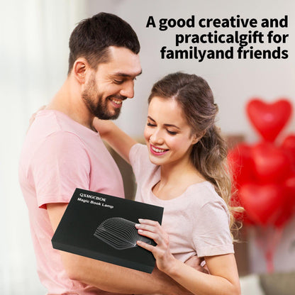QXMGCBOK Folding Book Lamp Dragon Night Light, Portable Bedside Light (3 Colors) - Gift for Readers & Teens
