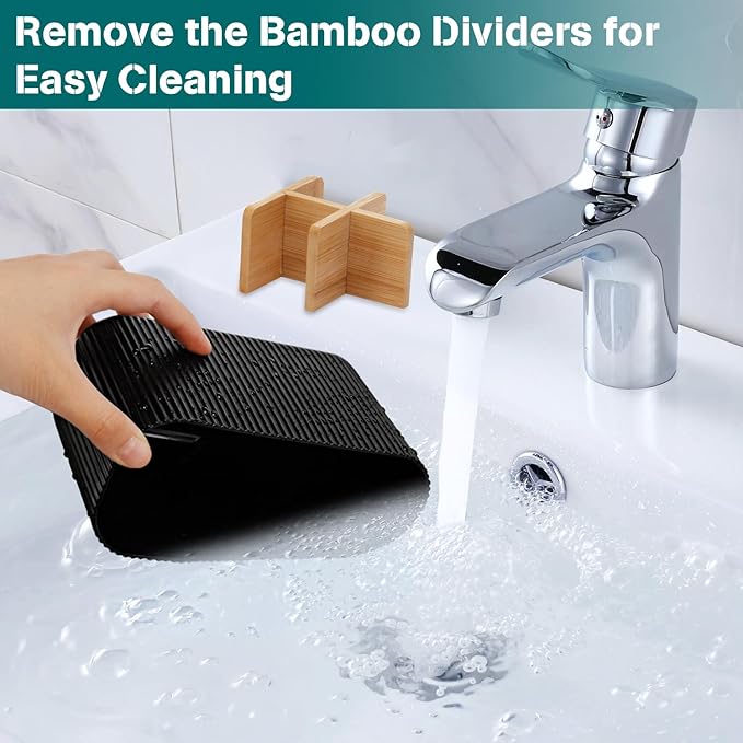 Black Toothbrush Holder