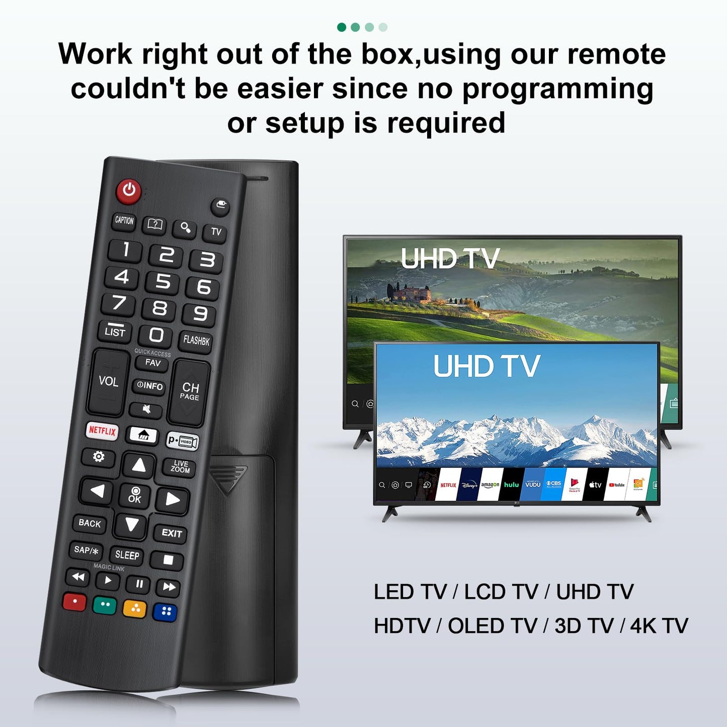 Voice Remote Replacement for TCL Android Smart TVs,RC813 with Google Voice Function