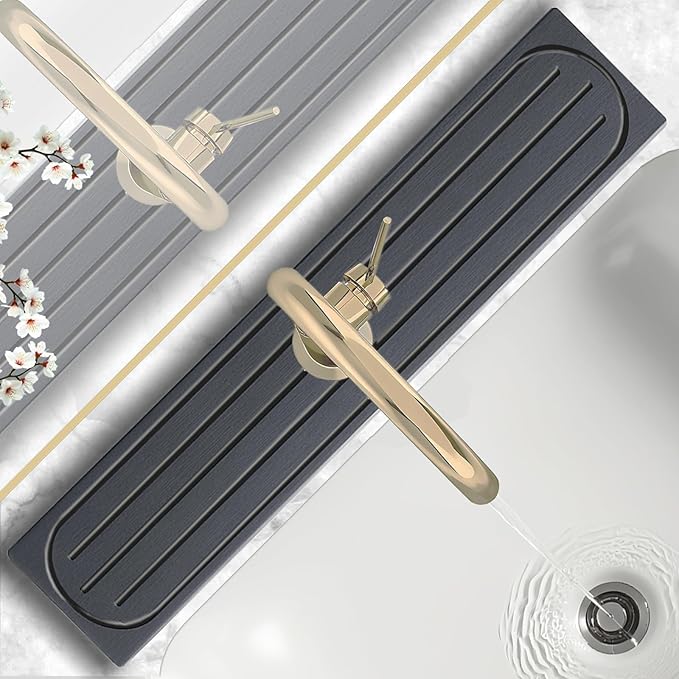 Stone Faucet Mat for Kitchen Sink