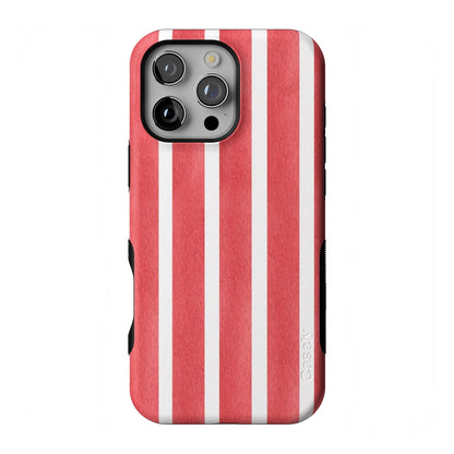 Casely iPhone 16 Pro Case | Fit Check | Neutral Checkerboard | Compatible with MagSafe | Bold Protective Design