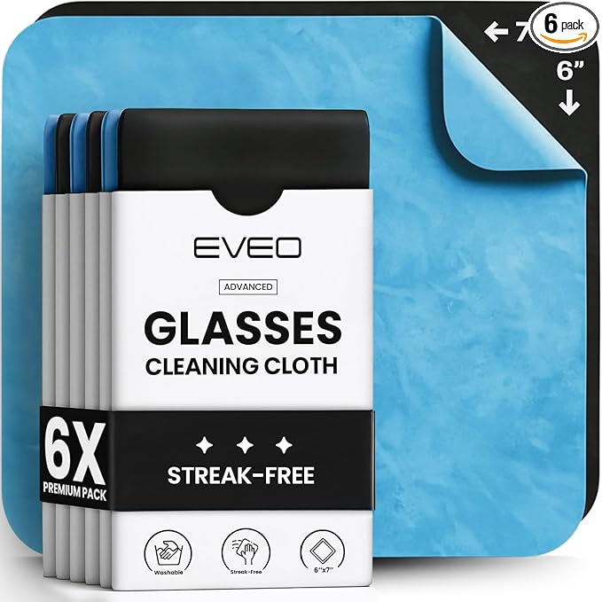 EVEO Glasses Cleaning Cloth