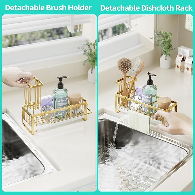 HapiRm Sponge Holder for Kitchen Sink