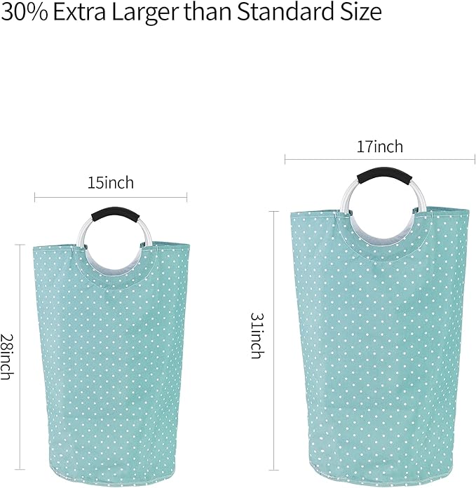 Dalykate Extra Large Laundry Basket 115L Collapsible Oxford Fabric Laundry