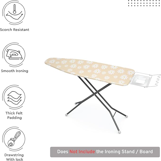 Encasa XO Ironing Board Cover and Pad 28"x12"