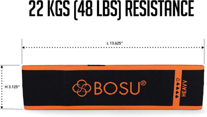 Bosu Fabric Resistance Bands (3 Pack), Multi (72-6920)