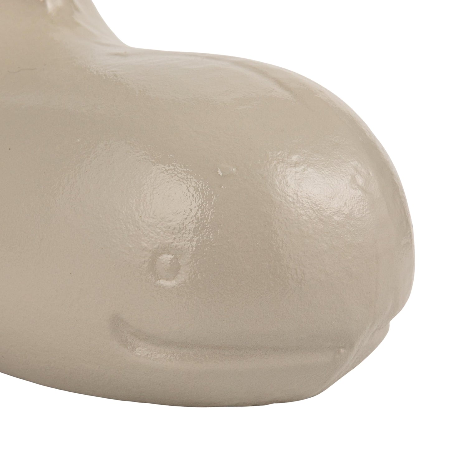 Creative Co-Op Whale-Shaped Cast Iron Bookends in Grey Finish