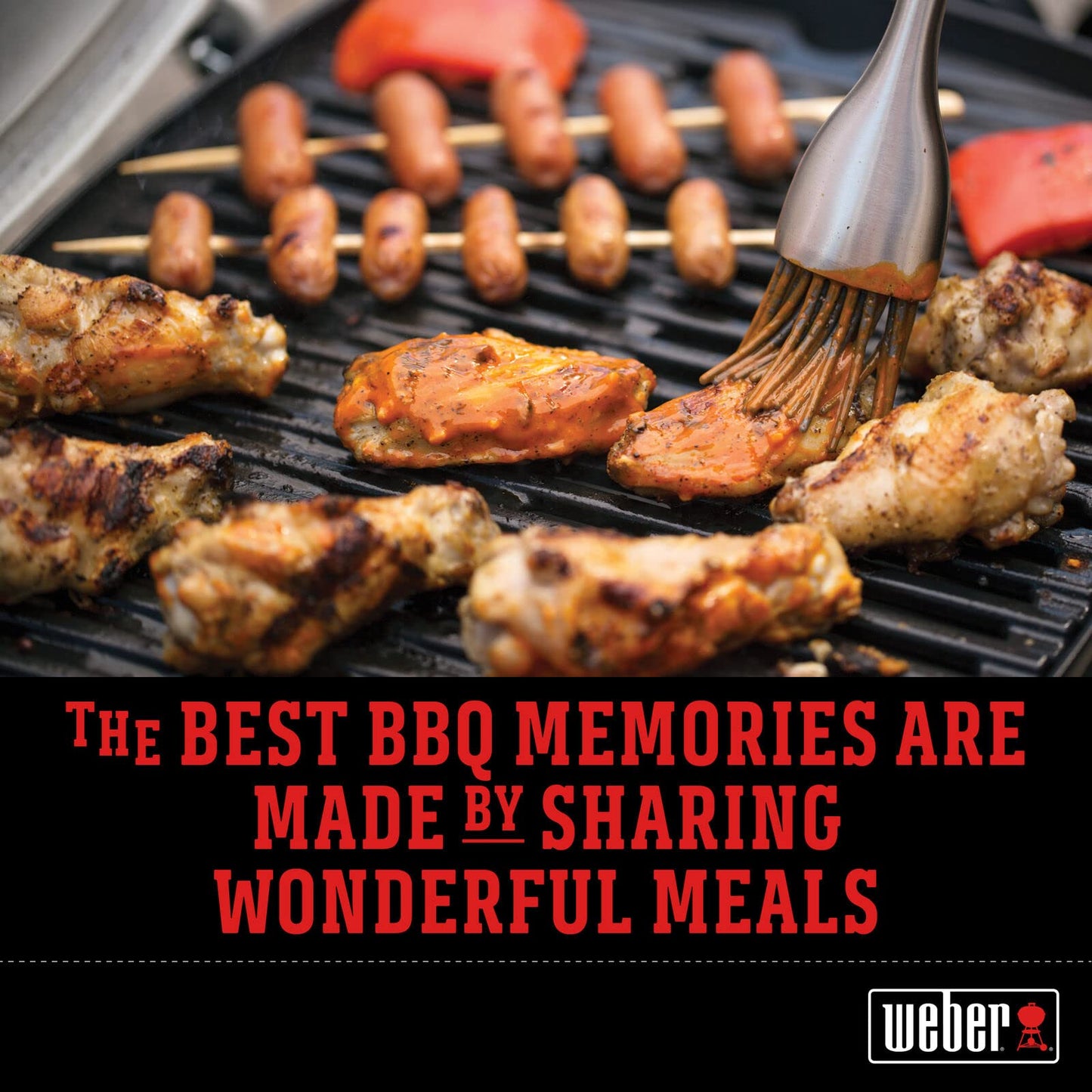 Weber Smoker Box (24 x 12 x 5cm), made of durable stainless steel, with ventilation slots, easy filling of smoker chips, perfectly suitable for gas grills, smoking - Silver (7576)
