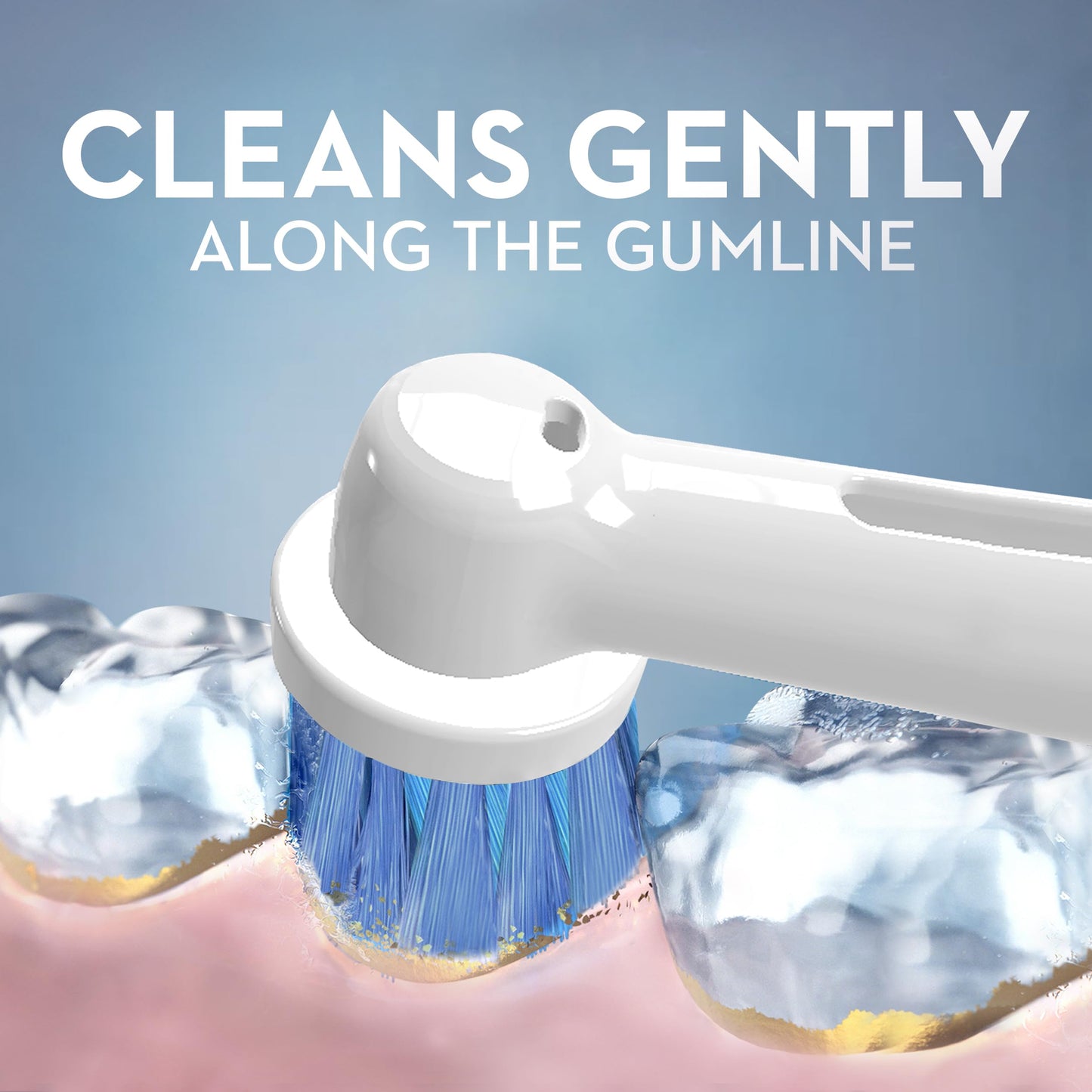 Oral-B Sensitive Gum Care Electric Toothbrush Replacement Brush Heads, 8 Count