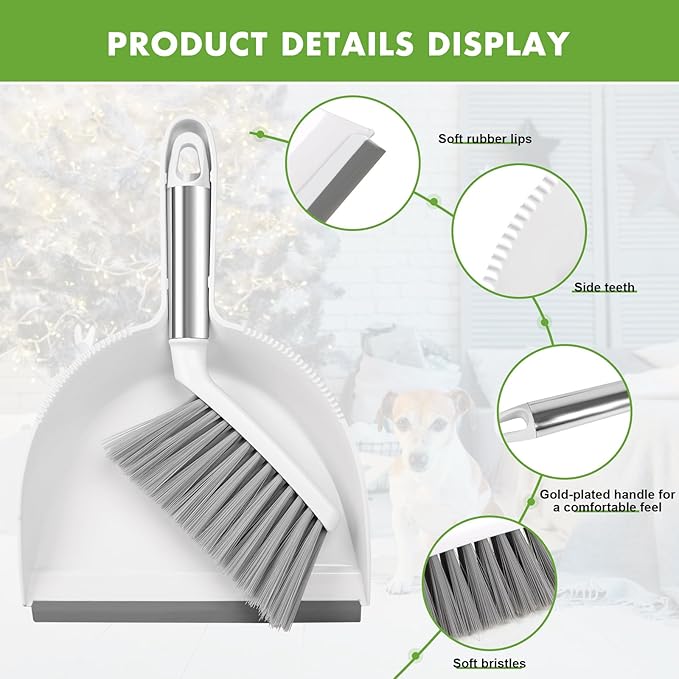 Small Broom and Dustpan Set, Dustpan and Brush Set, Small Brush and Dustpan Set