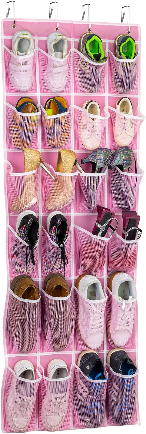 Hanging Shoe Organizer, Over The Door Shoe Organizer