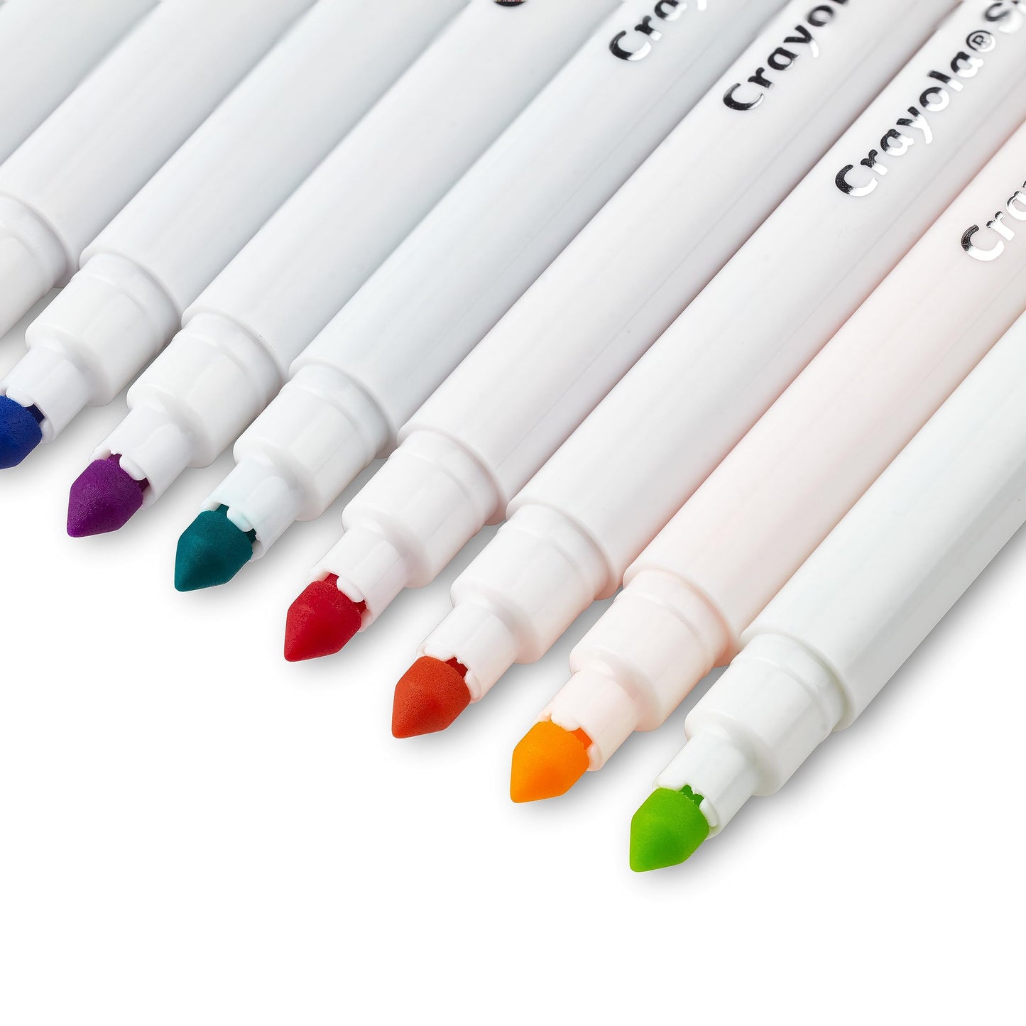 CRAYOLA Pastel SuperTips Washable Markers - Assorted Colours (Pack of 20) | Premium Felt Tip Pens That Can Easily Wash Off Skin and Clothing | For Ages 3+