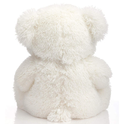 HollyHOME Teddy Bear Stuffed Animal Plush Bear with Red Bow Holding a Picture Frame Soft Plush Toy Holiday Toy Gift 12 Inches Whit