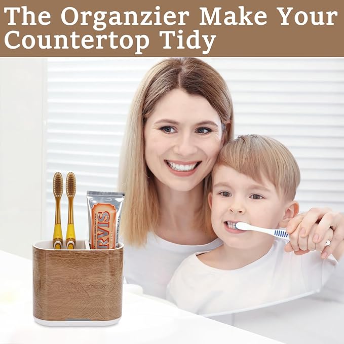 Toothbrush and Toothpaste Holder
