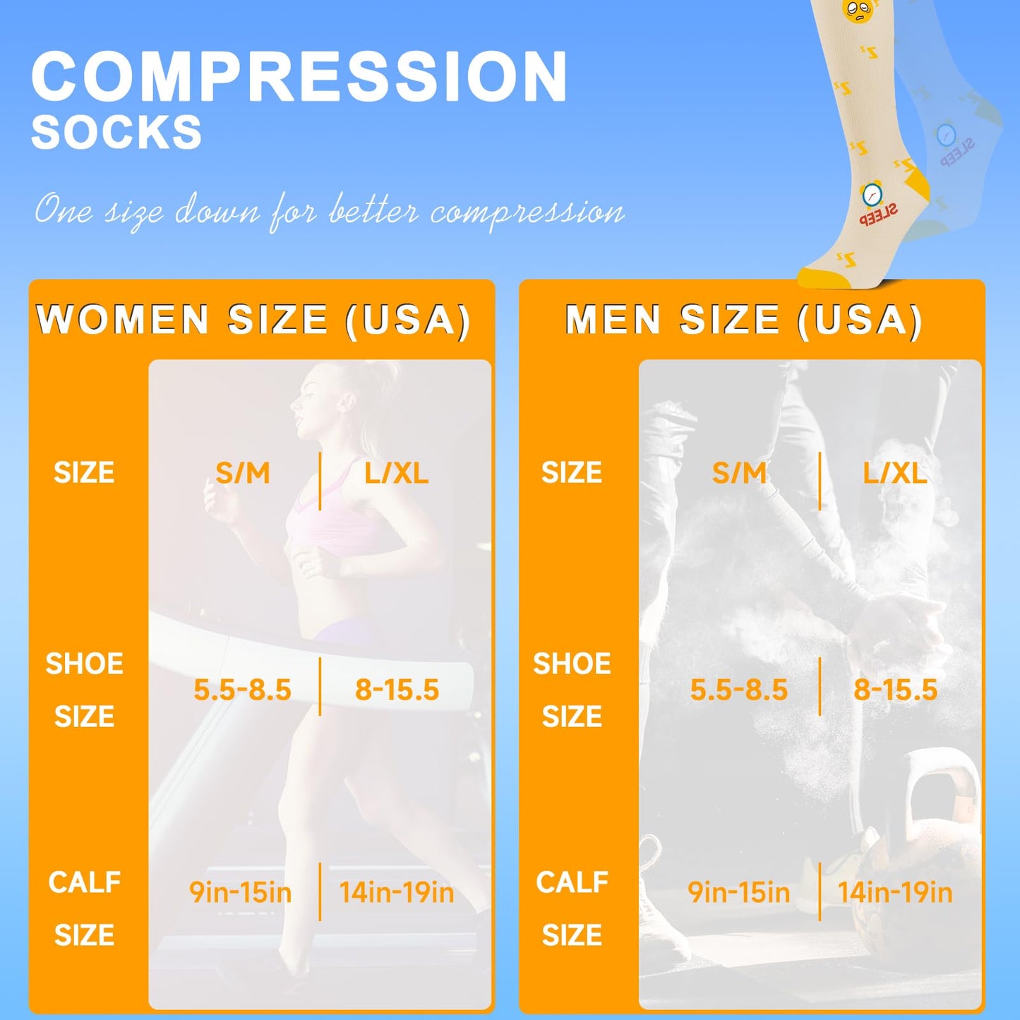 cerpite Compression Socks for Women & Men Circulation 6 Pairs Compression Socks 20-30 mmhg Best for Running,Nurse,Travel, A-03-pink Peony, S-M