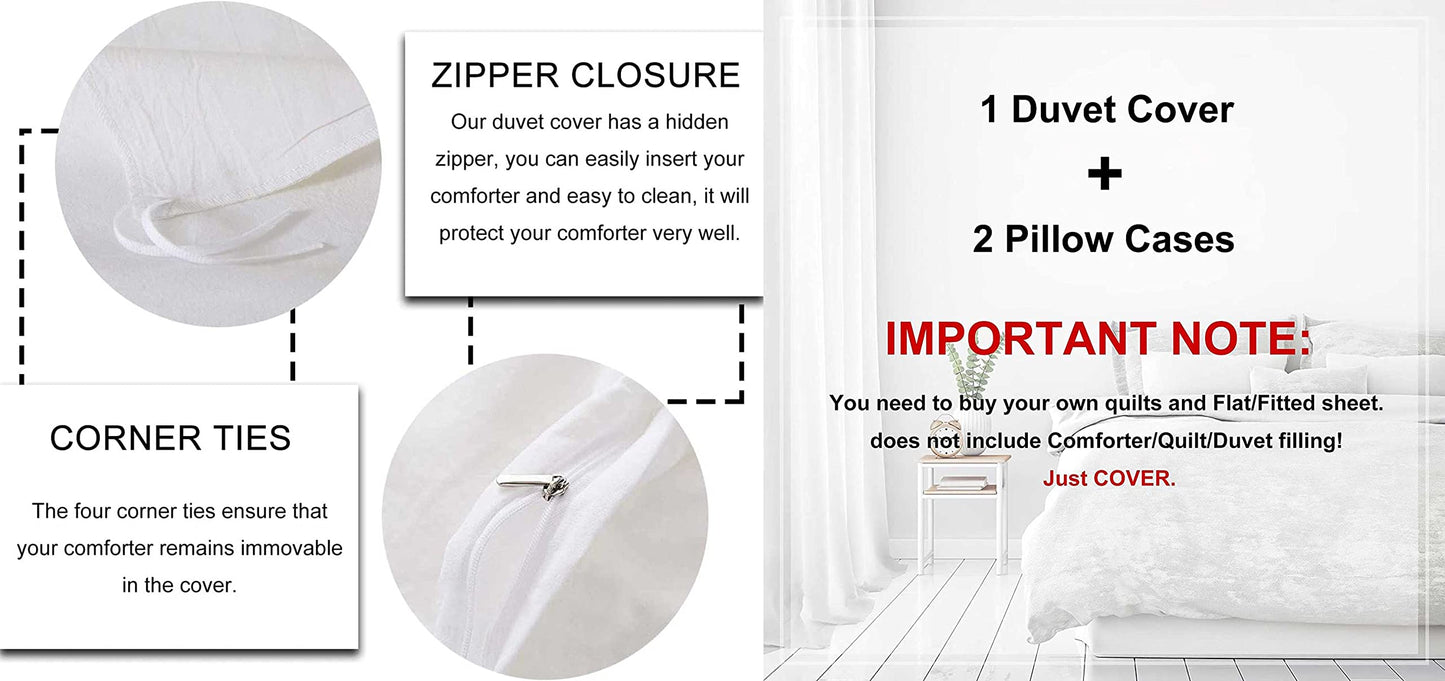 Erosebridal Easter Eggs Duvet Cover Easter Bedding Set,Rabbit Tail Comforter Cover Cute Rabbit Pet Animal Quilt Cover Queen Size Kawaii Greetings and Presents for Easter Day,Easter Baskets for Kids
