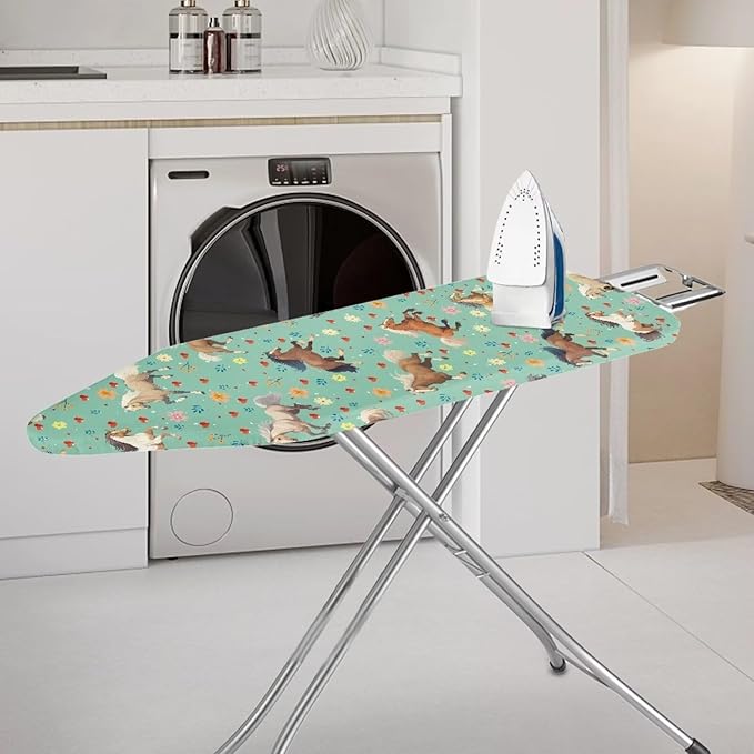 Flower Horse Iron Board Cover