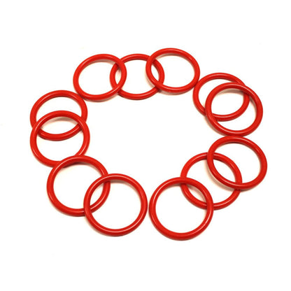 Midway Monsters 12 Pack Small Ring Toss Rings - for Carnival Games, Backyard, Outdoor, and Other Parties and Events - 2.5" in Diameter
