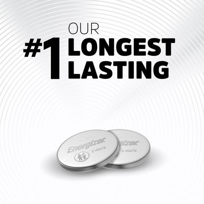 Energizer 2032 Batteries (4 Pack), 3V Lithium Coin Batteries