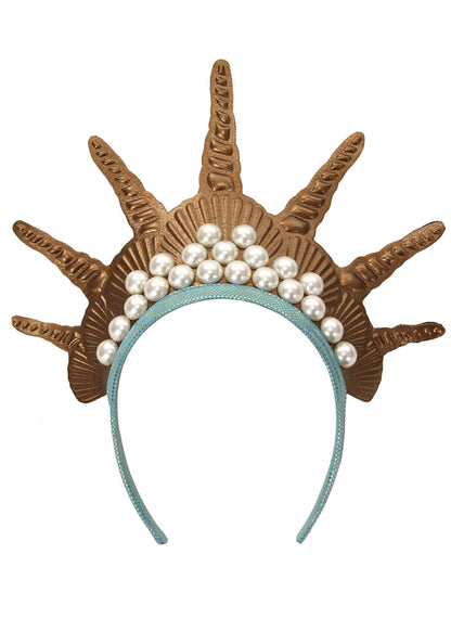 Fun Costumes Mermaid Crown Headband Costume Accessory for Adults and Kids - Standard - Multi