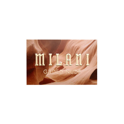 Milani Gilded Nude Hyper Pigmented Eyeshadow Palette - 15 Natural Looking Makeup Eyeshadow Colors for Your Everyday Look