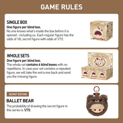 POP MART DIMOO The Secret Theatre Club Series - Earphone Case Blind Box Portable Earbuds Case for Apple, Samsung, JBL, Headphone Earbud Protective Carrying Case Bag-Single Box