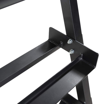 CAP Barbell Dumbbell Rack | 5-50lb or 5-75lb Dumbbell Storage | Multiple Options