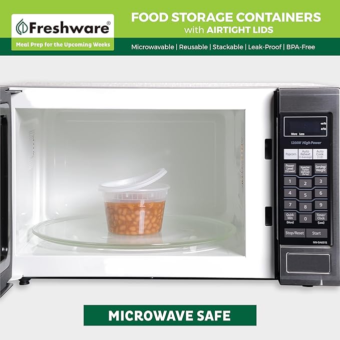 Freshware 16 oz Food Storage Containers