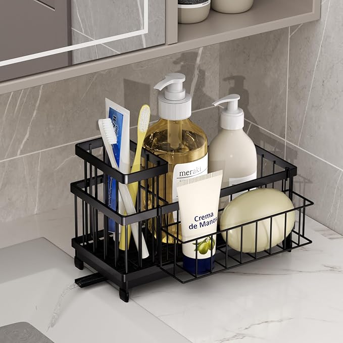 SWTYMIKI Sink Caddy Sponge Holder