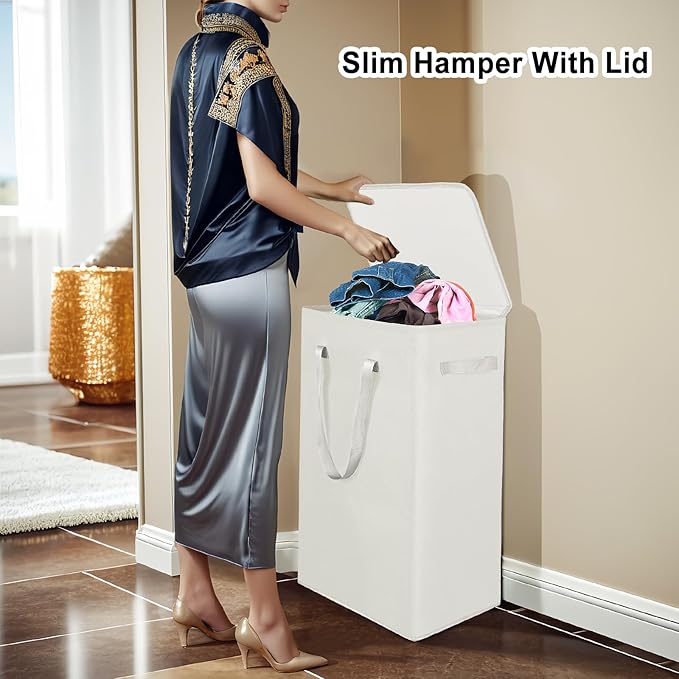 Odonata 75L Slim Laundry Hamper