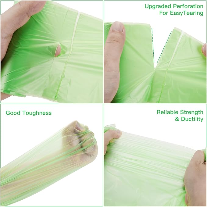 Compostable Kitchen Trash Bags 6-Gallon