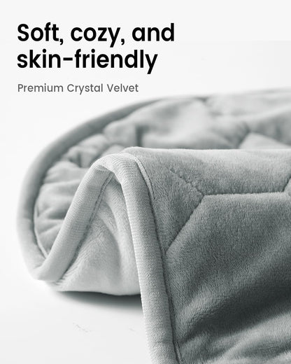 immtree Weighted Heating Pad for Deeper Pain Relief, 7lbs XXXL Size(29x24) with Fast Heat Technology, Heated Blankets for Adults, Relief for Back and Shoulder and Knee