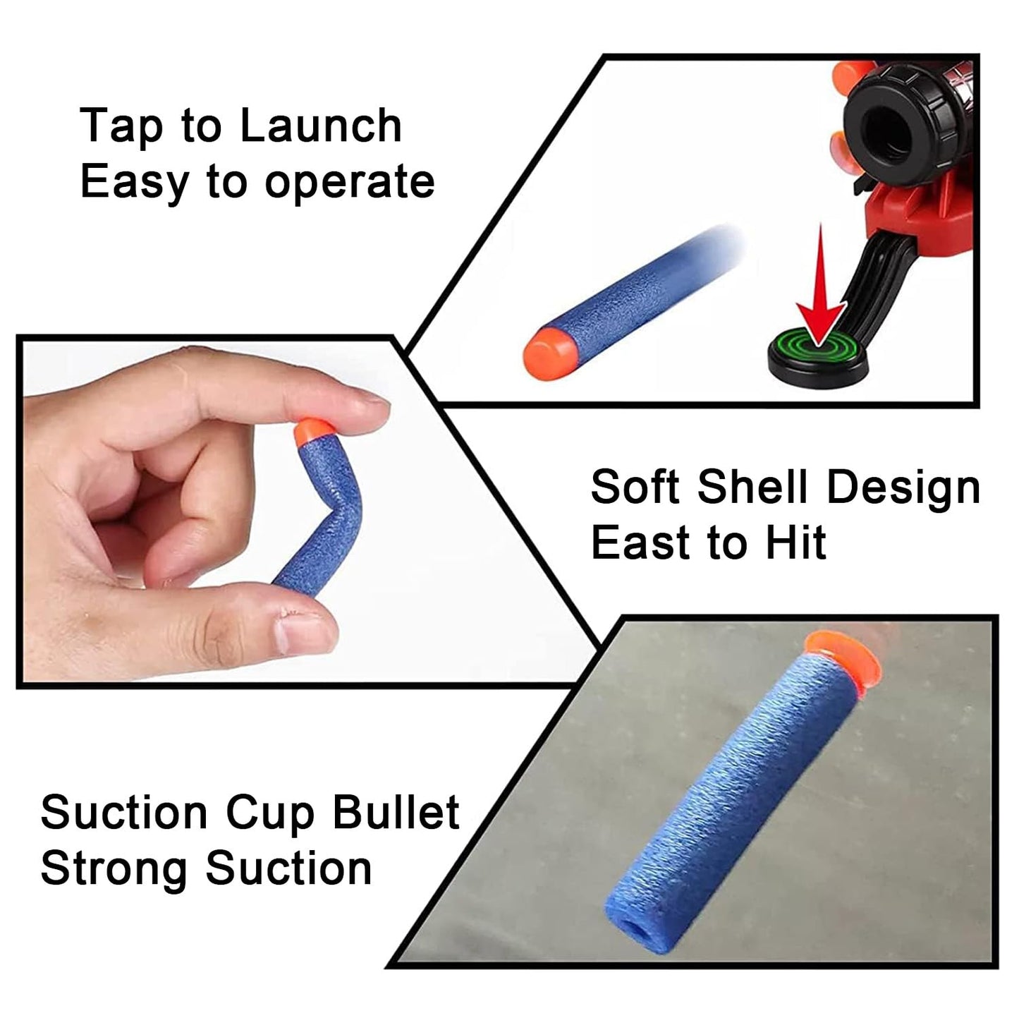 Set of 2 Spider Web Shooters Wrist Launcher Web Shooter Spider Gloves Web-Shooters for Kids