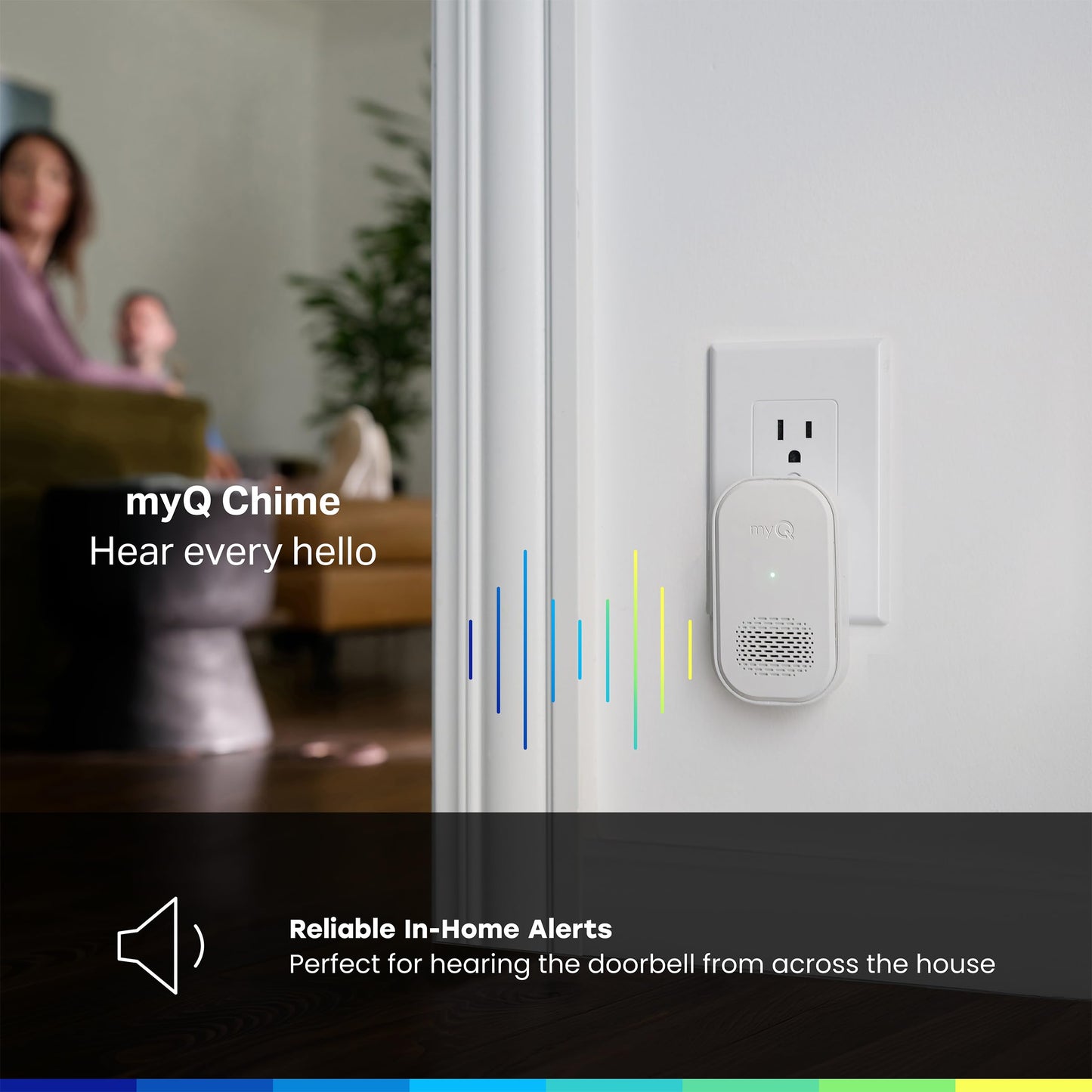 myQ Smart Access Starter Kit: Secure View™ 3-in-1 Smart Lock + Garage Door Video Keypad + Adapter Kit + myQ Chime, Custom PIN Codes, Keyless Entry, 2K HDR Doorbell Camera, App Control & Two-Way Audio