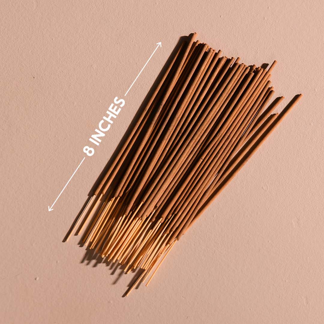 Folkulture Incense Sticks with Holder (100 Sticks)| Eucalyptus Incense Stick for Meditation, Aromatherapy, Realxation Gifts | No Charcoal,Organic,Non Toxic, 45 Mins, Long Burning Insence-Sticks