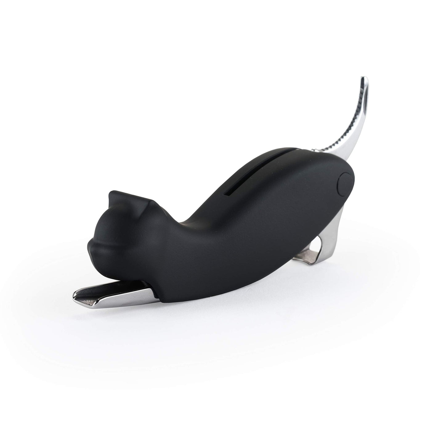 TrueZoo Allie Cat Double Hinged Corkscrew, Novelty Wine Key, Waiter’s Corkscrew Bottle Opener