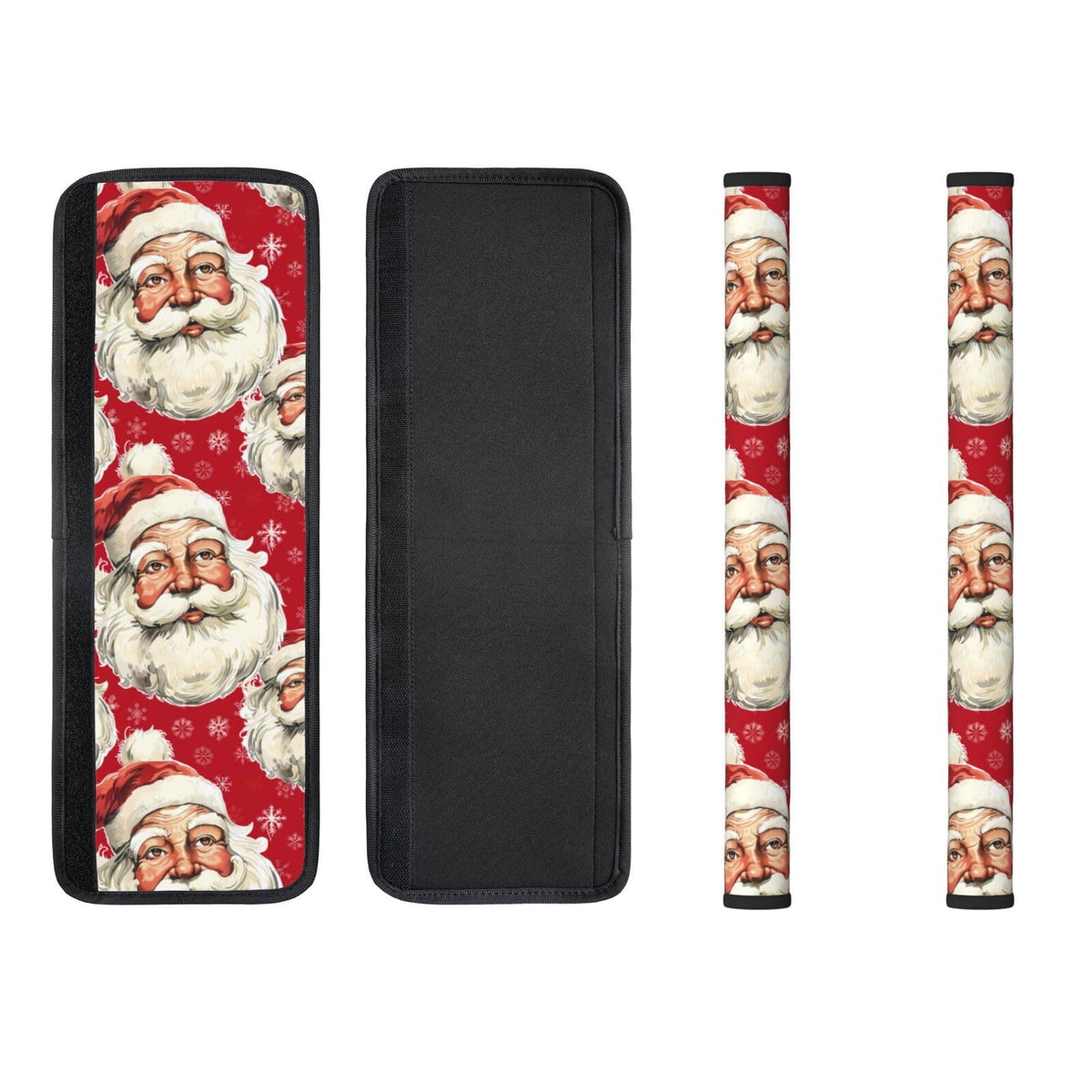 Buyidec Refrigerator Door Handle Covers Christmas Santa Claus Fridge Handle Cover Washable Dishwasher Microwave Fridge Oven Door Decor Handle Cover Keep Your Kitchen Appliances Clean