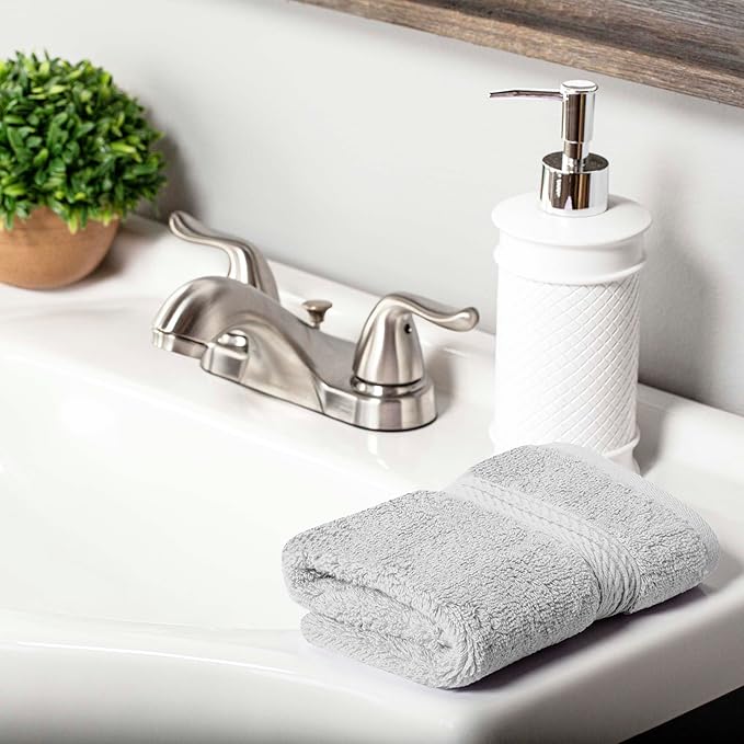 SUPERIOR Solid Egyptian Cotton Face Towel Set