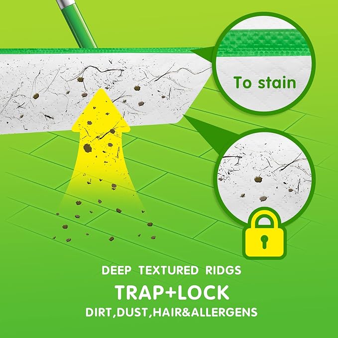 Wet Mopping Pad Refills for Swiffer Sweeper Wet Pads, Wet Sweepping Cloths