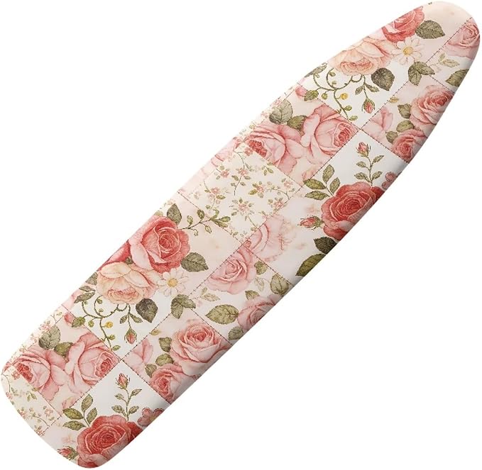 Sprowallow Roses Ironing Board Covers 15x54 Easy Installation Scorch Resistant
