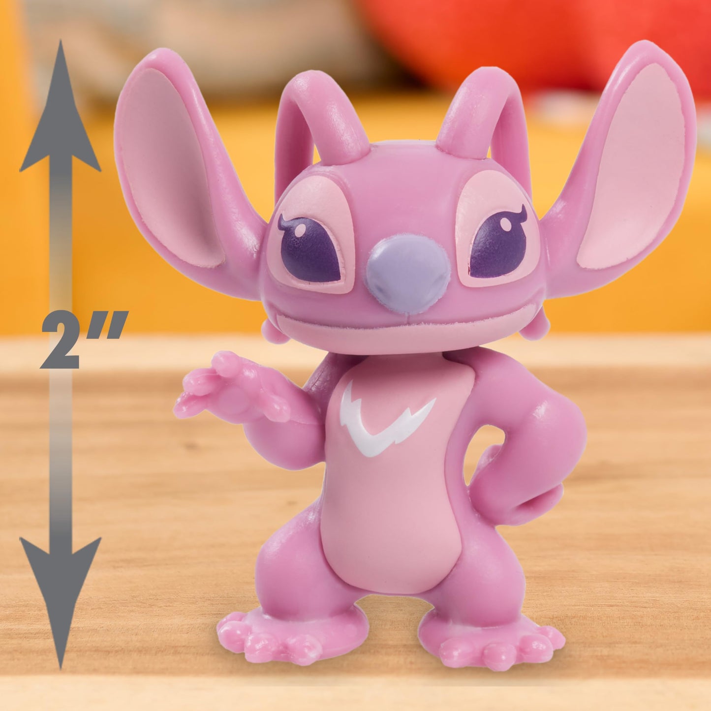 Just Play Disney Stitch Collectible Figure Set with Accessories, 11-Pieces, 5 cm Figurines, Includes Stitch, Lilo, Angel, & Scrump, Collectible Toys, Home Decoration, Kids Ages 3