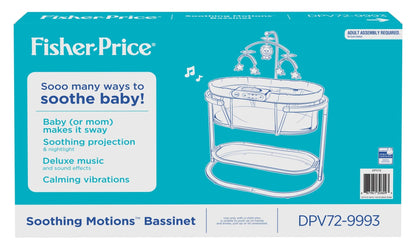 Fisher-Price Soothing Motions Bassinet, Windmill