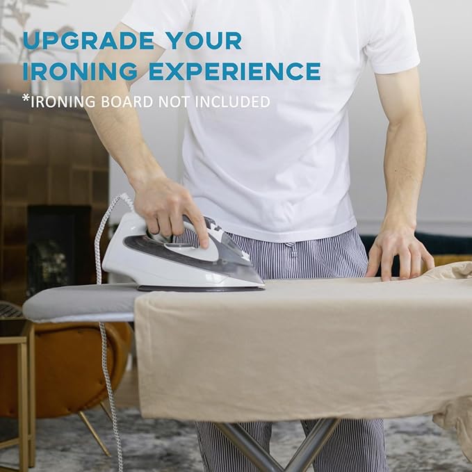 Ironing Board Cover and Pad 15x54, Full Size Extra Thick Padded Iron Board Cover