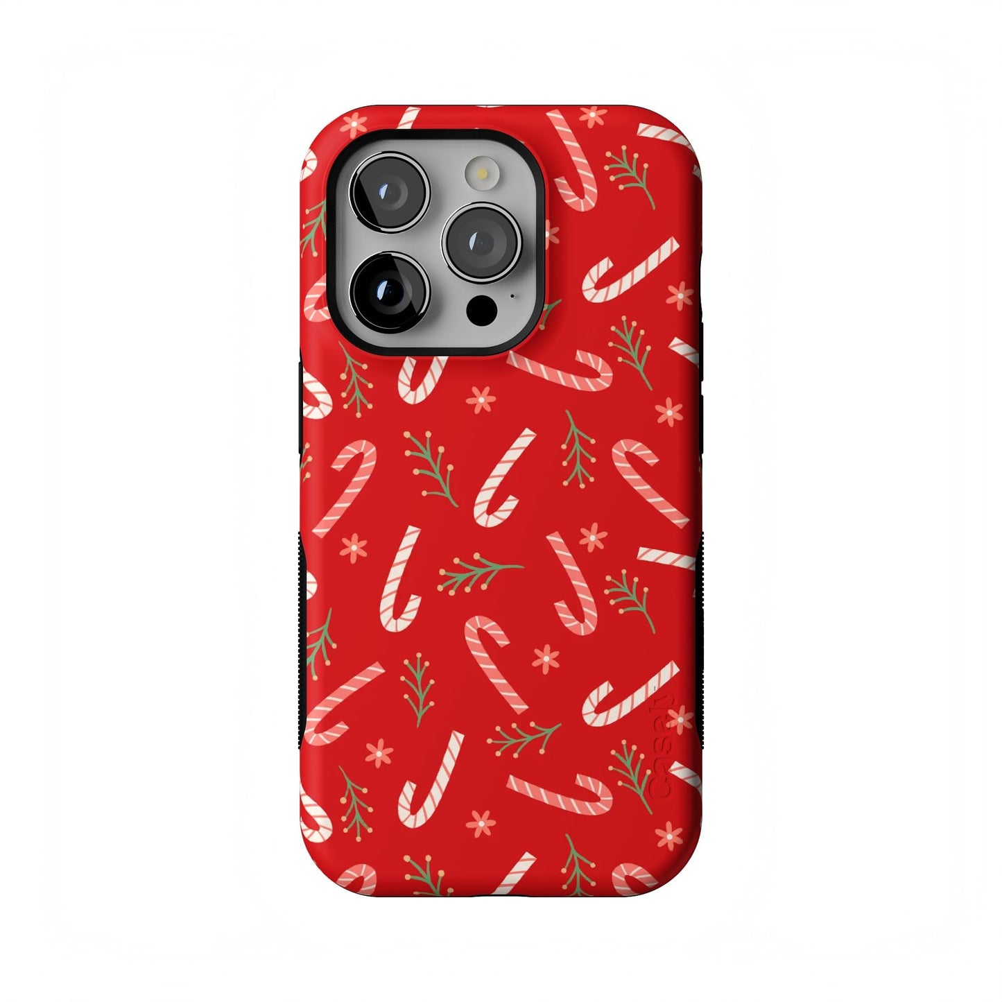 Casely iPhone 17 Pro Max Case | On The Dot | Maroon Polka Dot | Compatible with MagSafe | Bold Protective Design